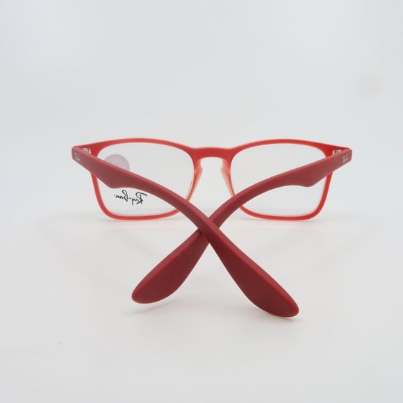 Ray-Ban Junior RB 1553 3669 46mm Red Faded Rubber New Kids Eyeglasses Frames - Picture 5 of 7